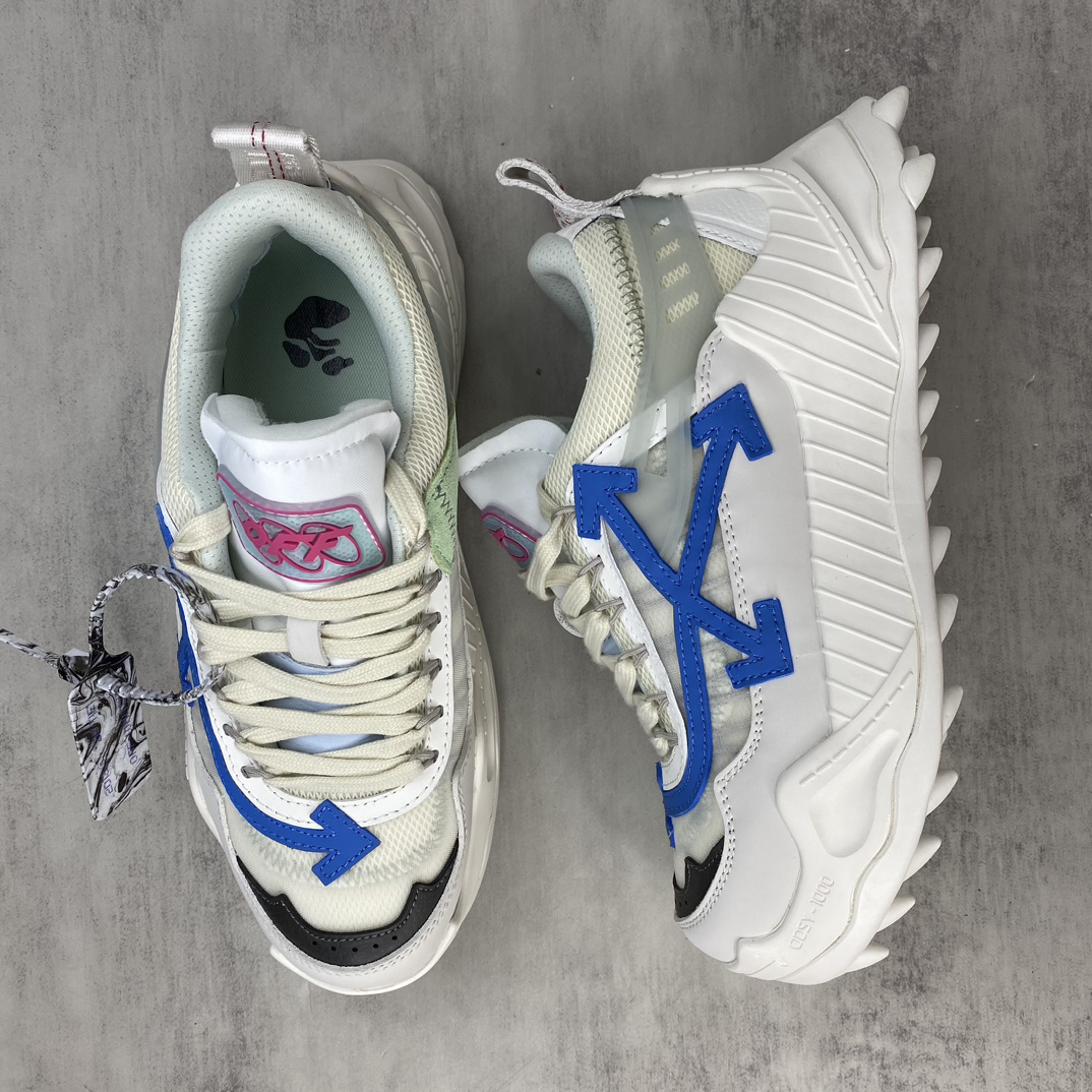 Off-White ODSY 1000 Trail Sneakers White/Blue