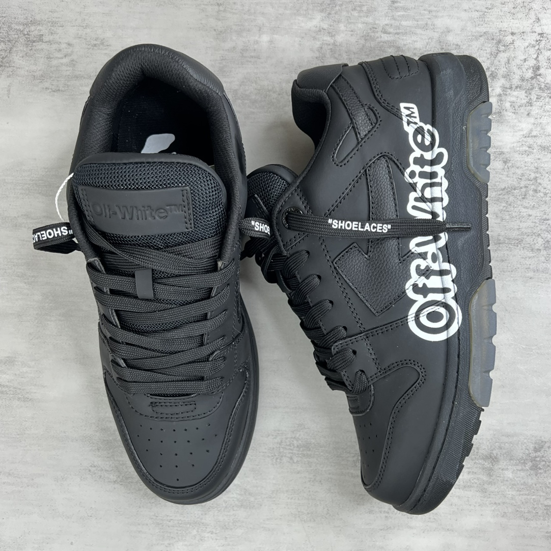 Off-White Low-Top Sneakers Black