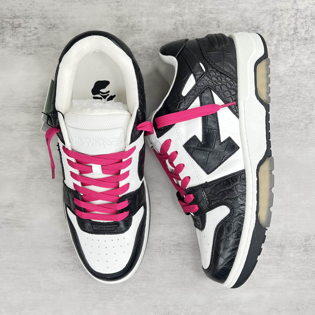 Off-White Low-Top Sneaker Black/White