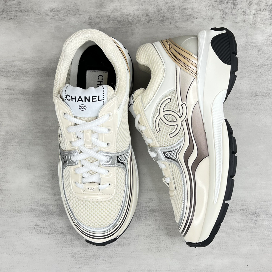 Chanel Cruise Sport Sneakers White