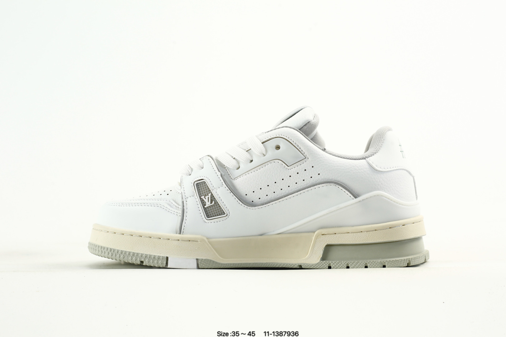 Louis Vuitton Trainer Low Sneaker White
