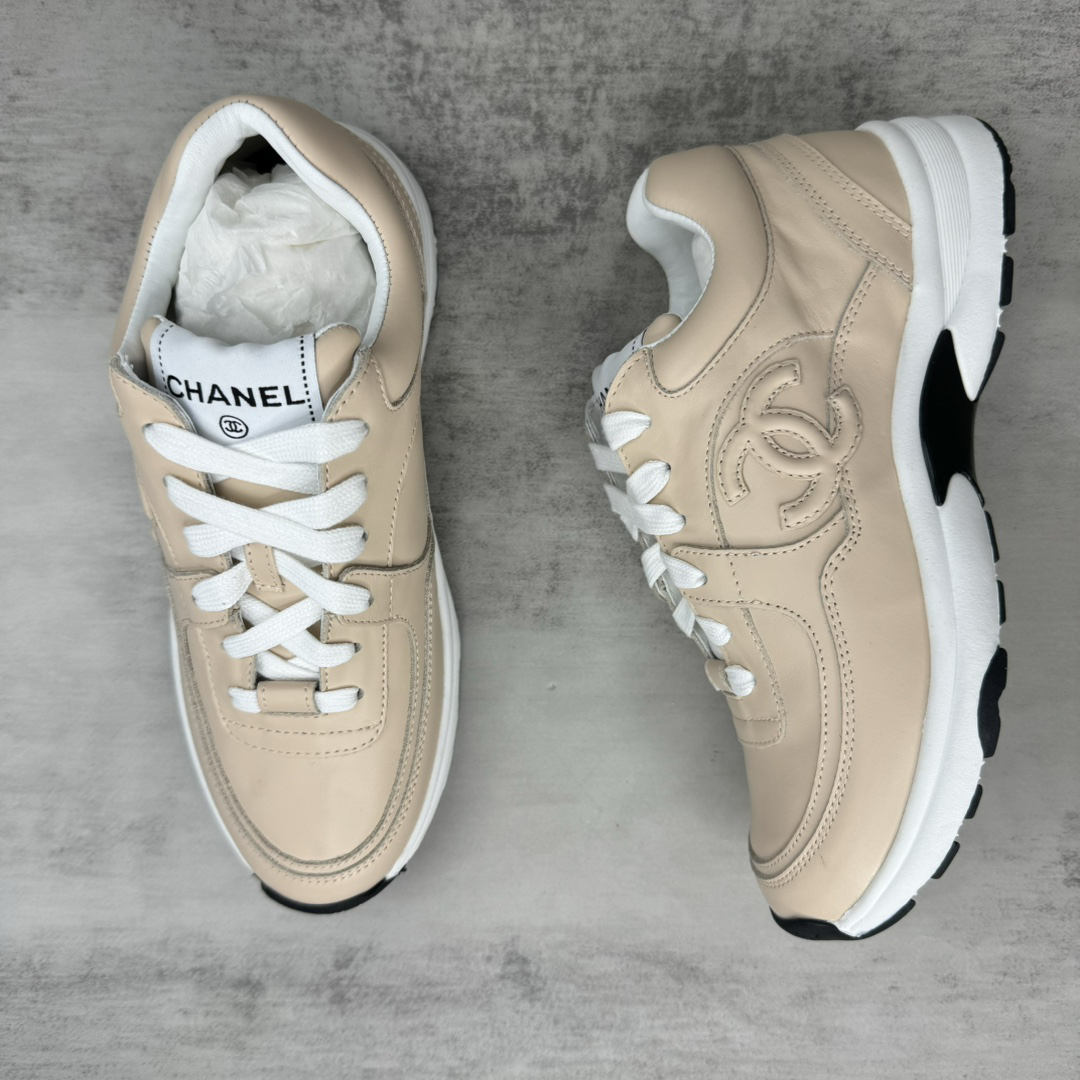 Chanel 24SS Chunky Sneakers Beige