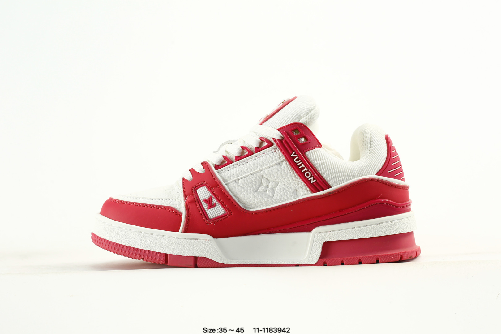 Louis Vuitton LV Skate Sneaker Red/White