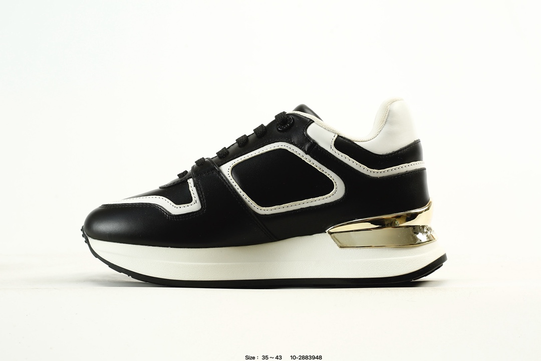 Louis Vuitton Run Away Lift Sneakers Black/White