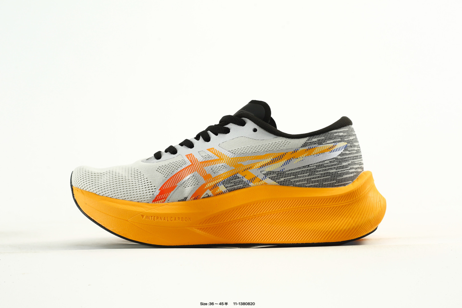 Asics Magic Speed 4 Running Shoes White/Orange