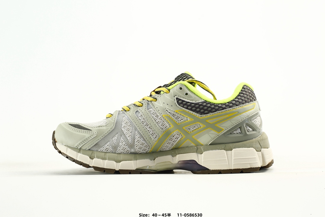 Asics Gel-Kayano 20 Running Shoes Grey/Volt