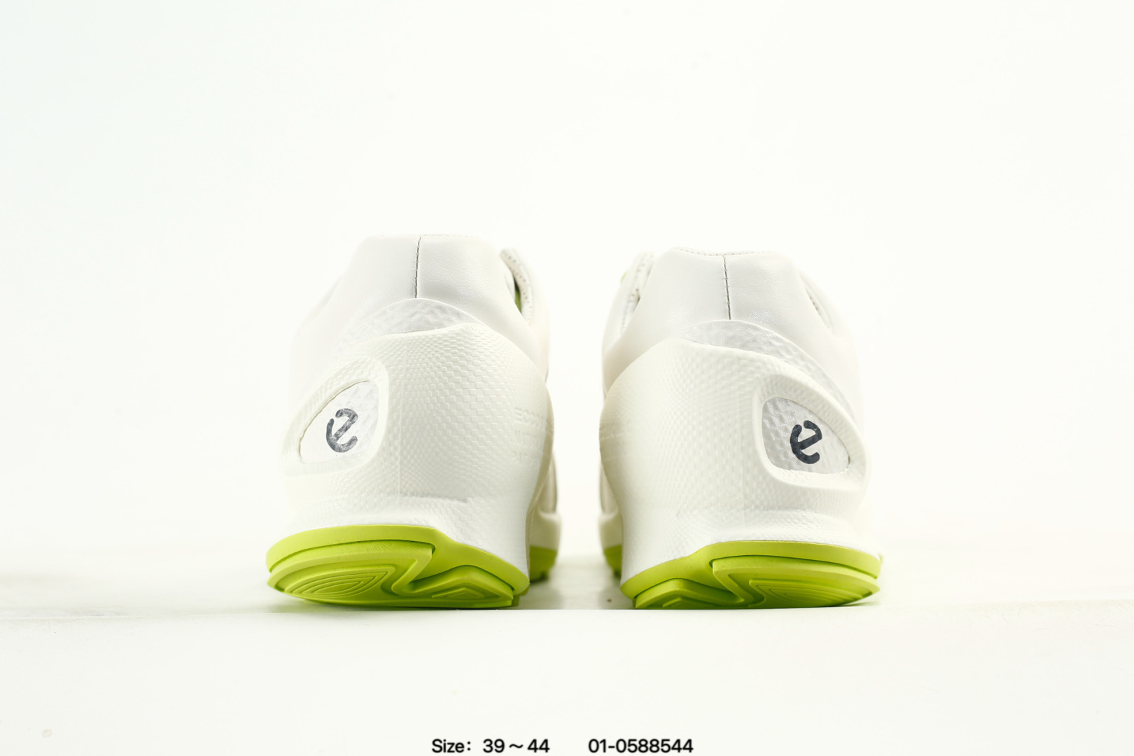 ECCO Biom Leather Sneakers White/Green