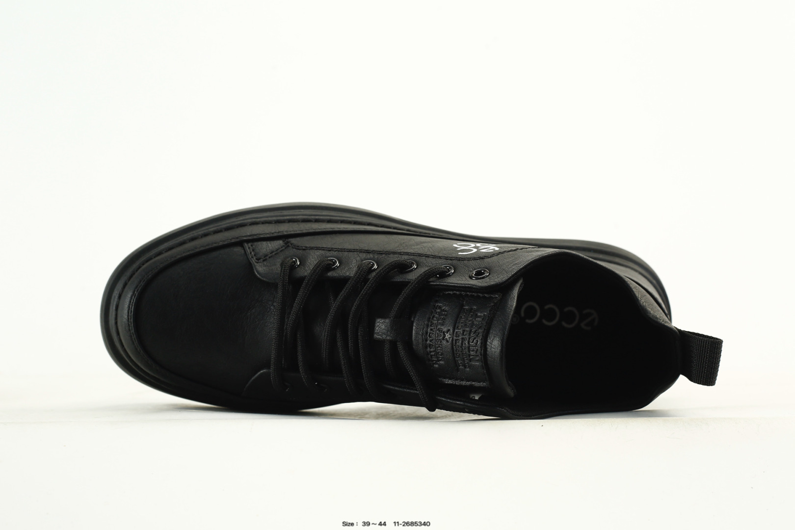 Ecco Thick-Sole Lift Sneakers Black