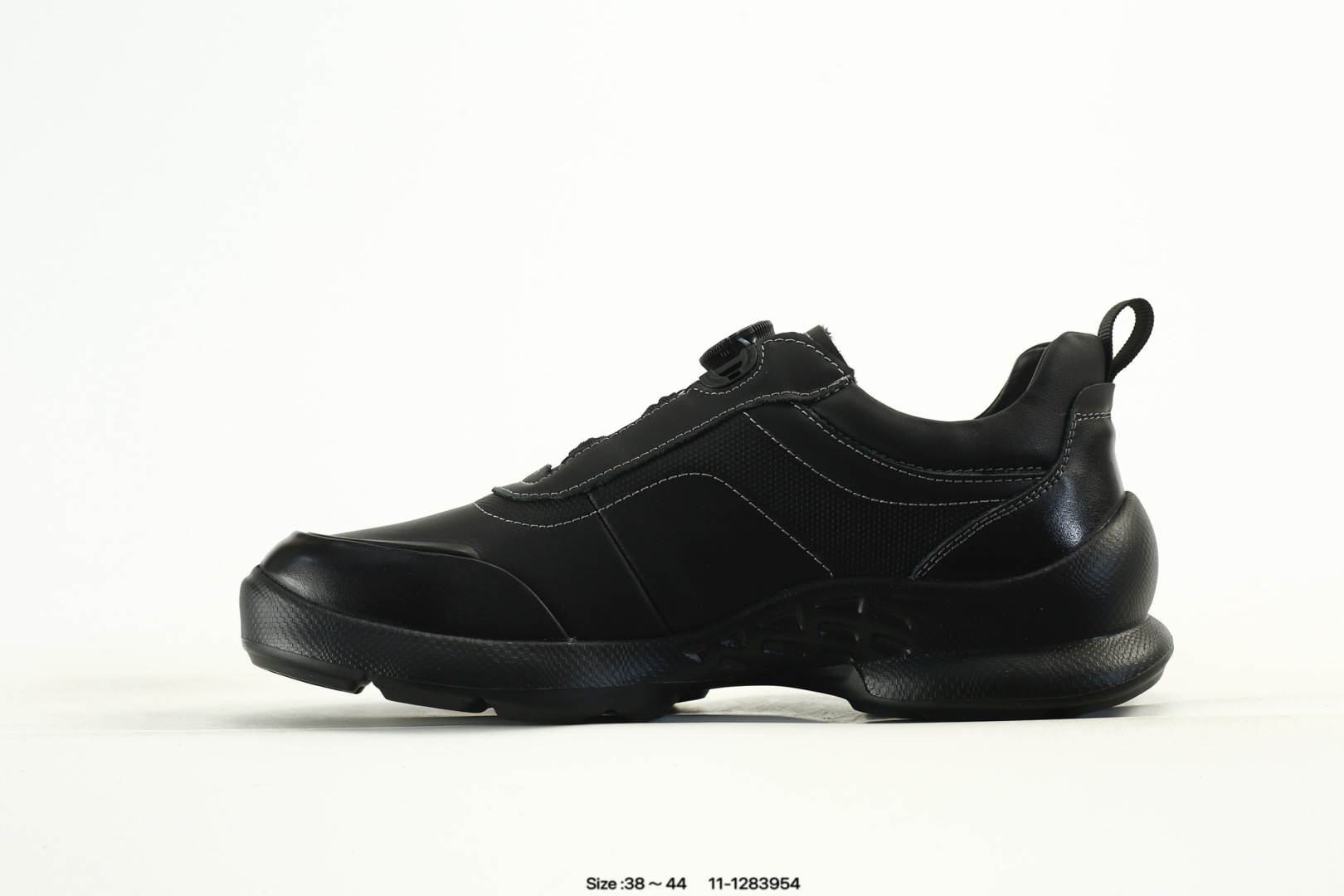 ECCO Biom Leather Sneakers Black