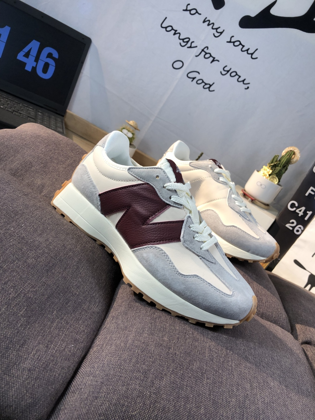 New Balance 327 Retro Runner Grey/White