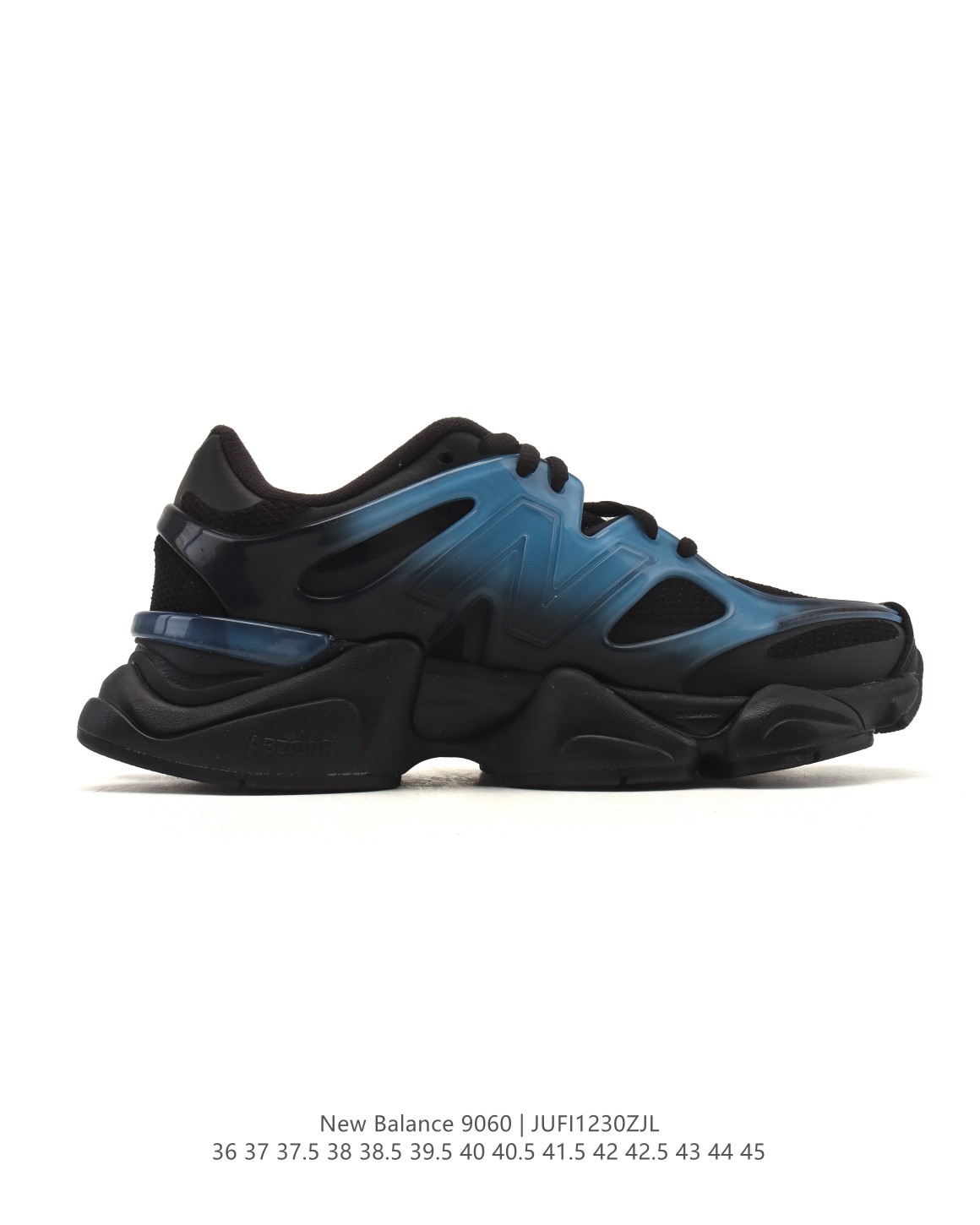 New Balance 9060 Chunky Sneakers Black/Blue