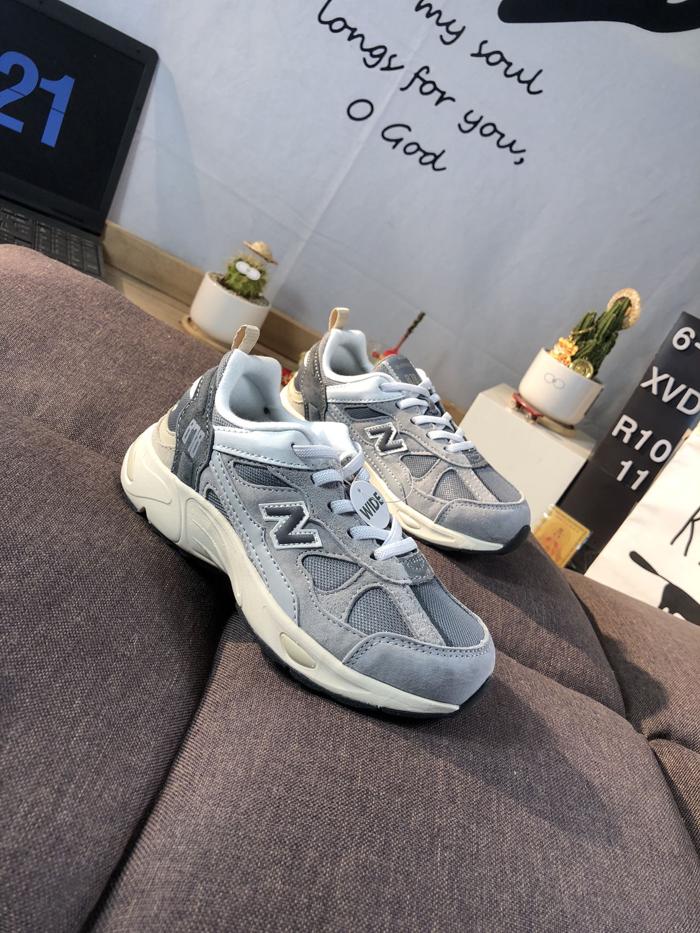 New Balance 878 Kids Sneakers Gray