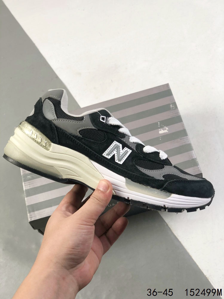 New Balance 992 Made in USA Sneakers Black/Gray
