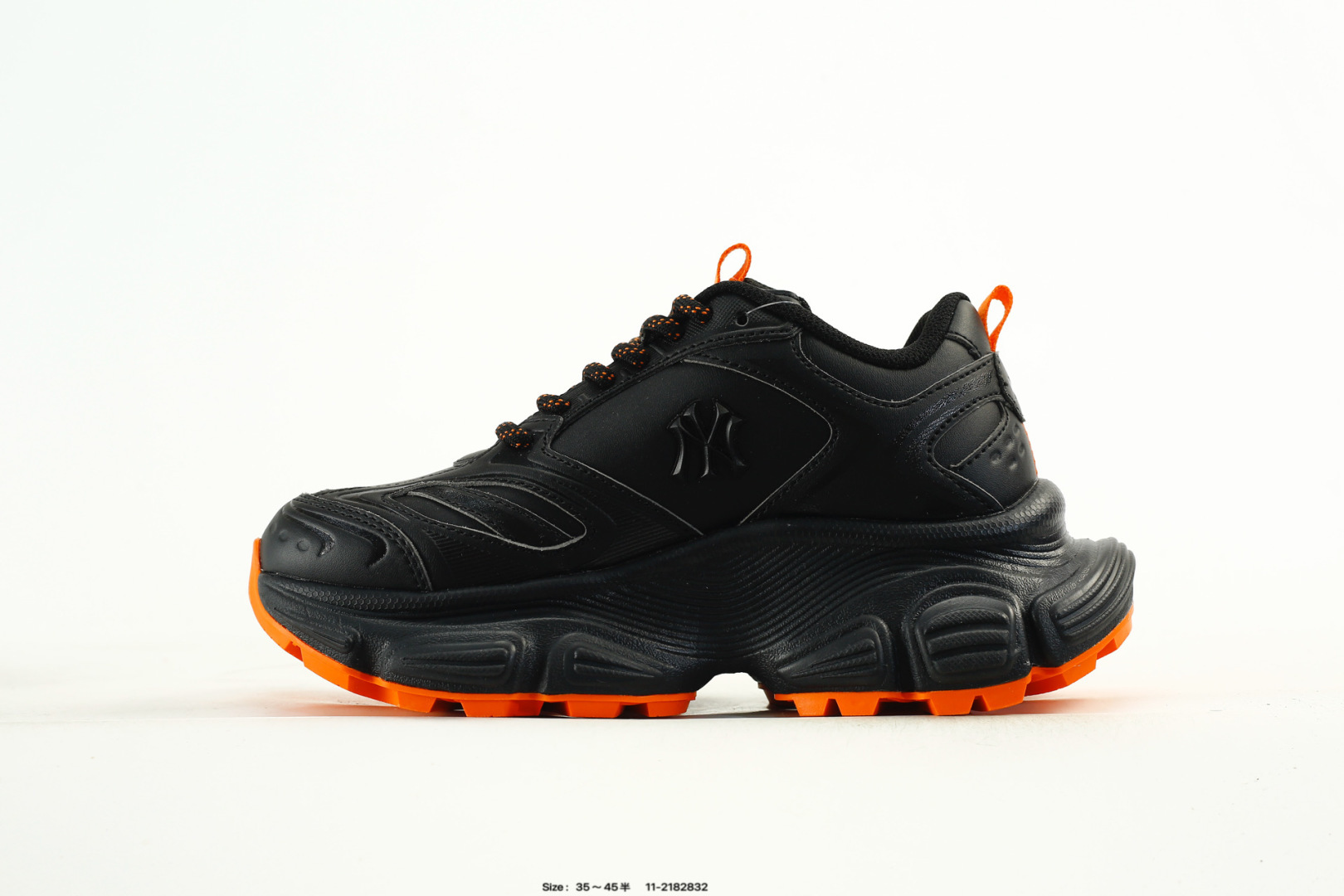 MLB Winner Chunky Dad Sneakers Black/Orange