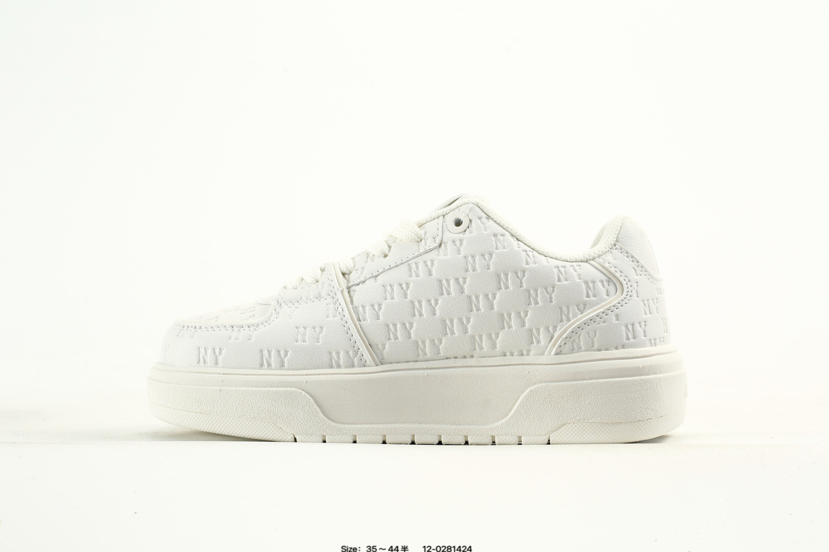 MLB Chunky Liner Platform Sneakers White