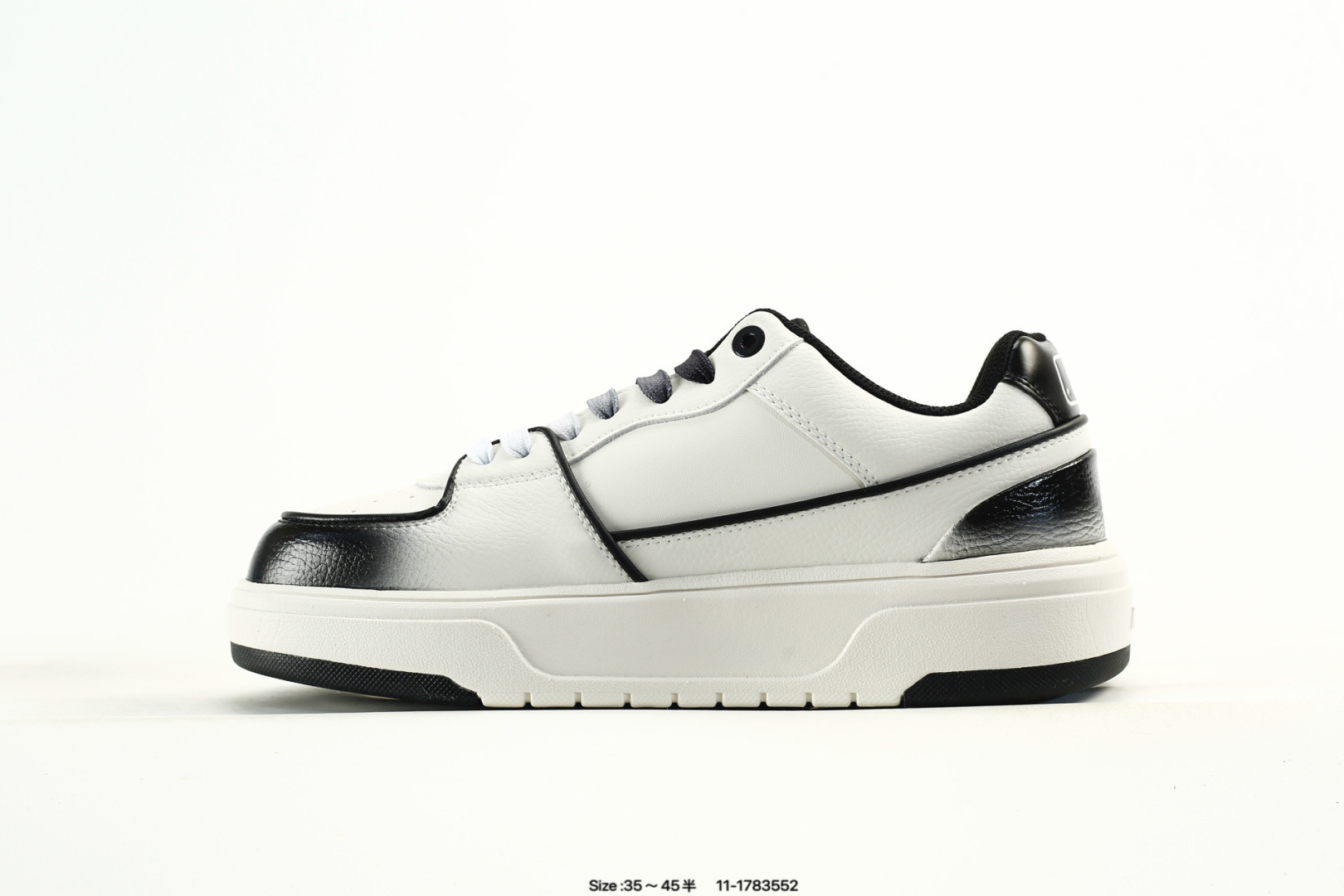 MLB Chunky Liner PU Sneakers Black/White