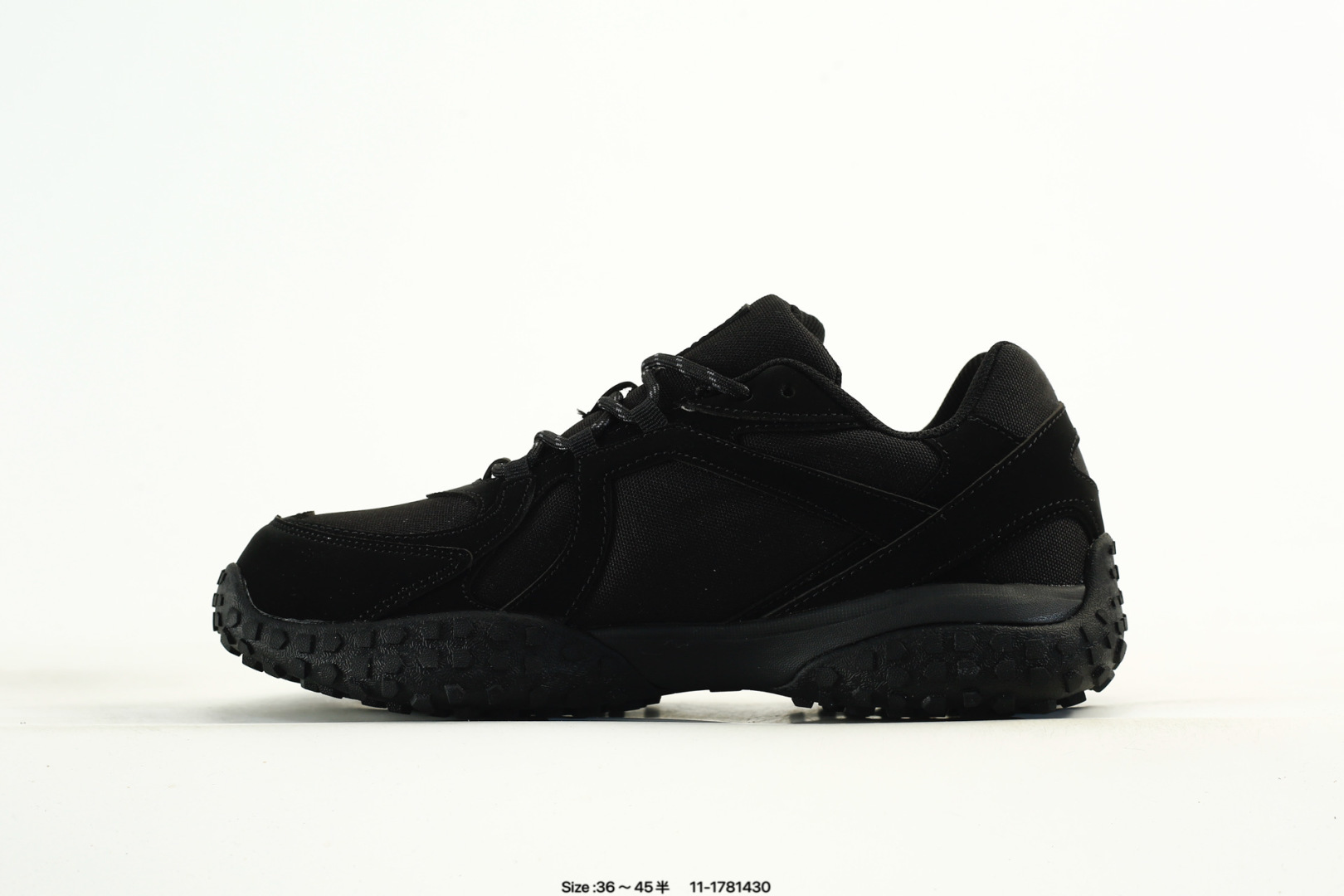 MLB Retro Lightweight Couple Sneakers Black