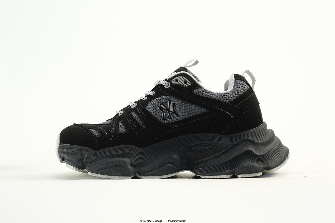 MLB Champ Chunky V Dad Sneakers Black/Gray