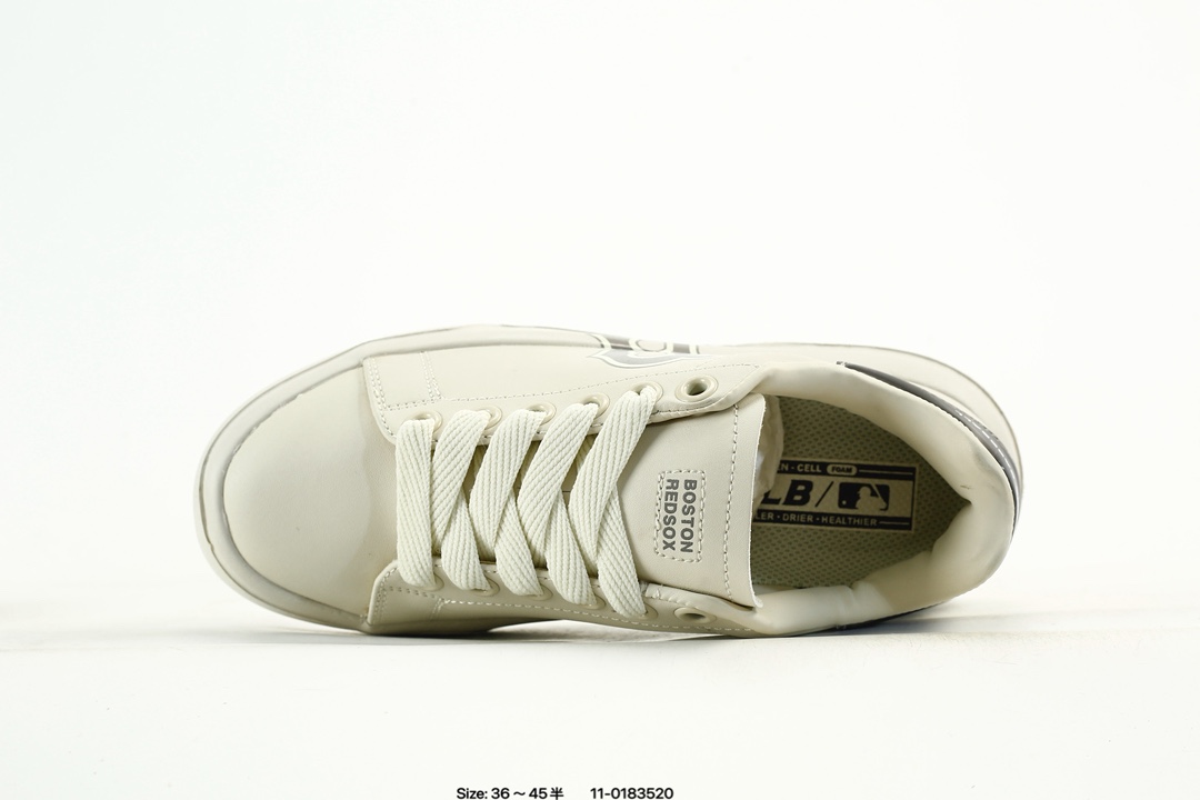 MLB LA Dodgers Platform Sneaker White/Blue