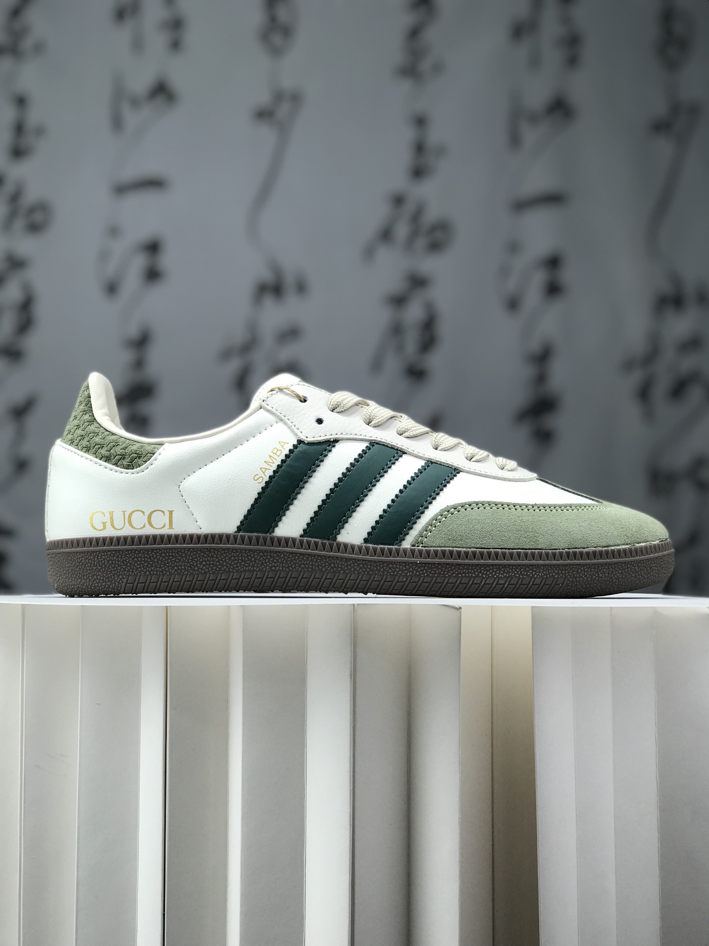 Adidas Samba OG DIY Sneaker White/Green