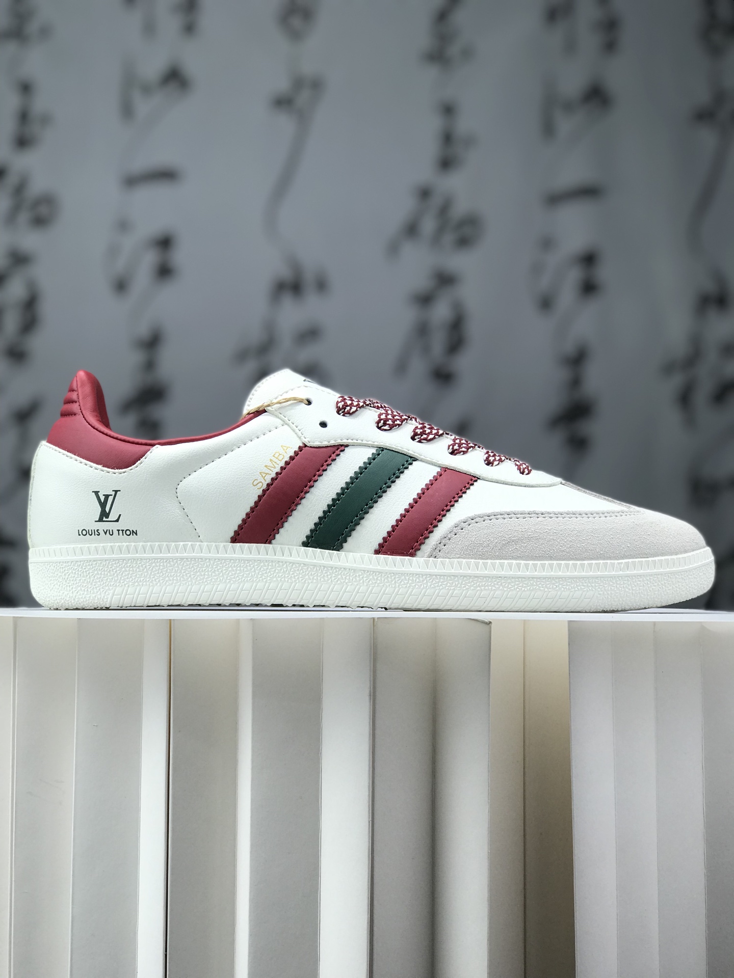 Adidas Originals Samba OG DIY Sneakers White/Red/Green
