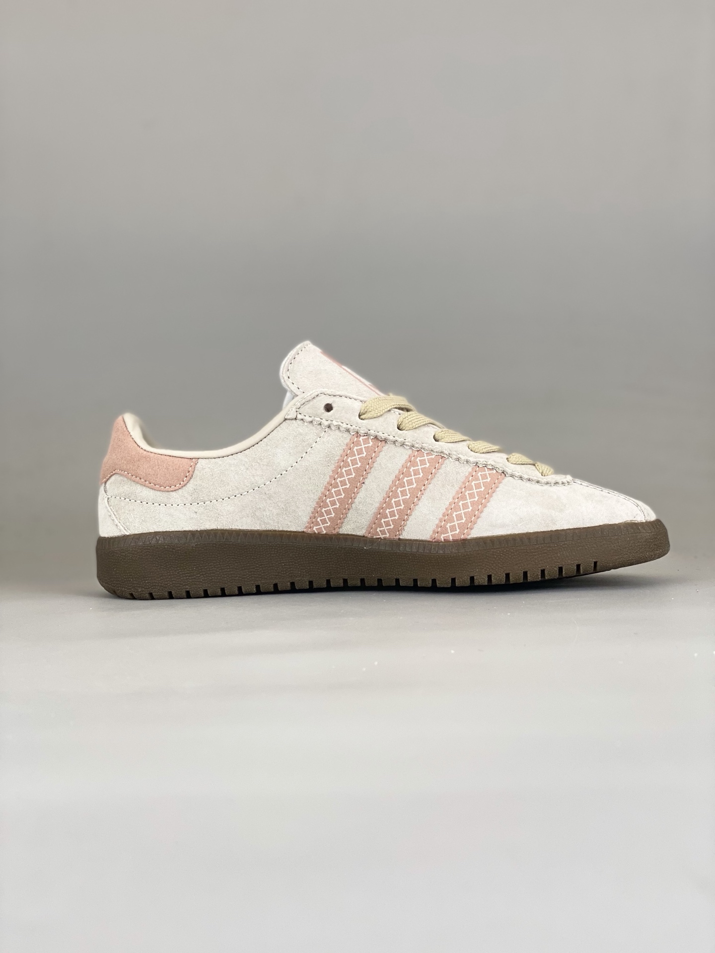 Adidas Samba OG Suede Sneaker Beige/Pink