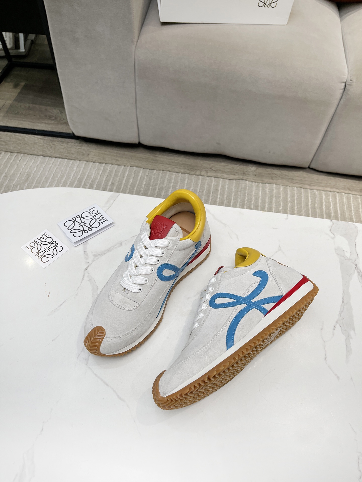 Loewe Hidden Lift Retro Runner Sneakers Multicolor