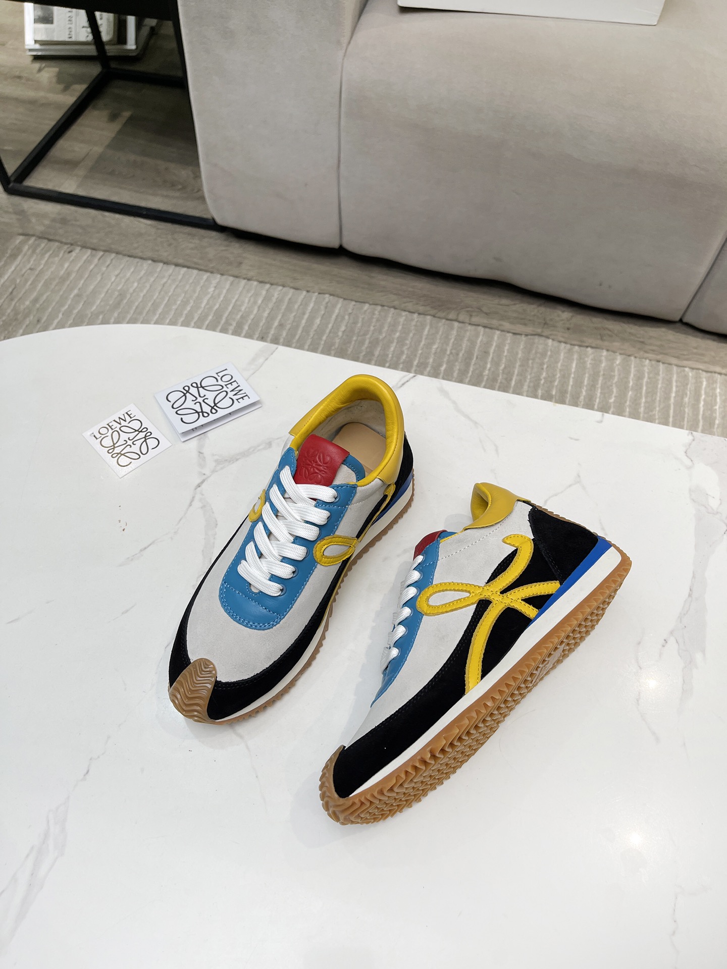 Loewe Hidden Wedge Trainers Multicolor