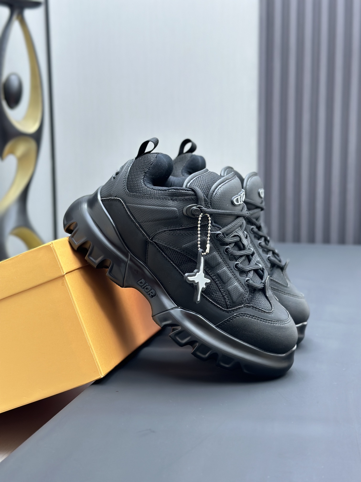 Dior Lewis Hamilton Chunky Sneakers Black
