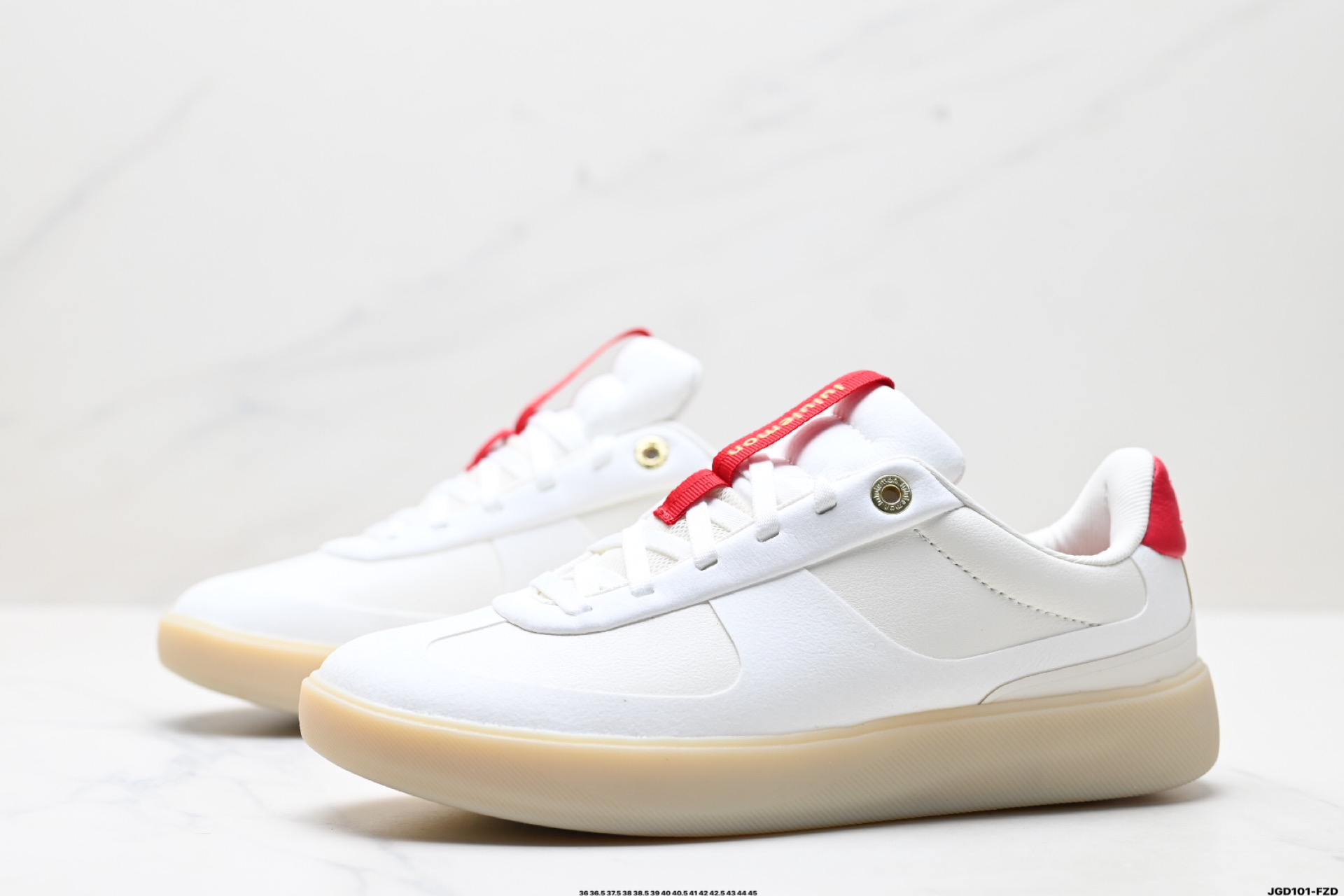 Lululemon Cityverse Low-Top Sneakers White Red
