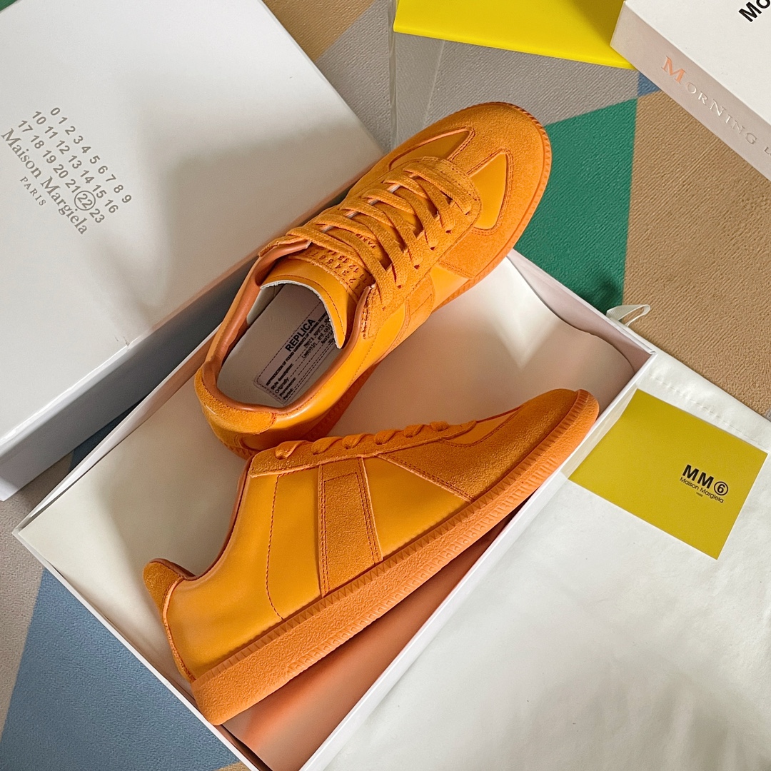 Maison Margiela MM6 Replica Trainers Orange