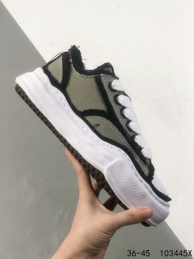 Maison Mihara Yasuhiro Wayne Sole Low Sneaker Green