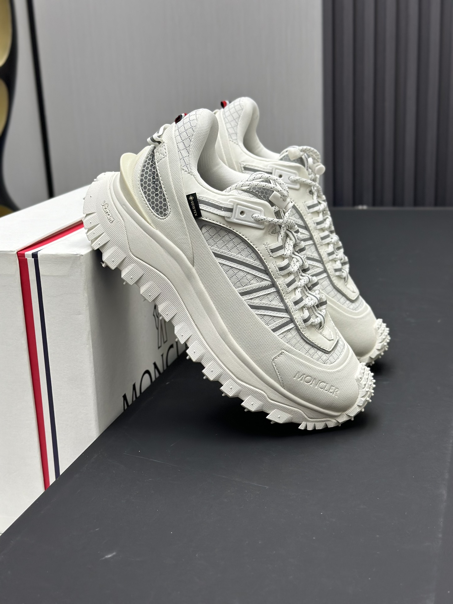 Moncler Trailgrip GTX Trail Shoes White
