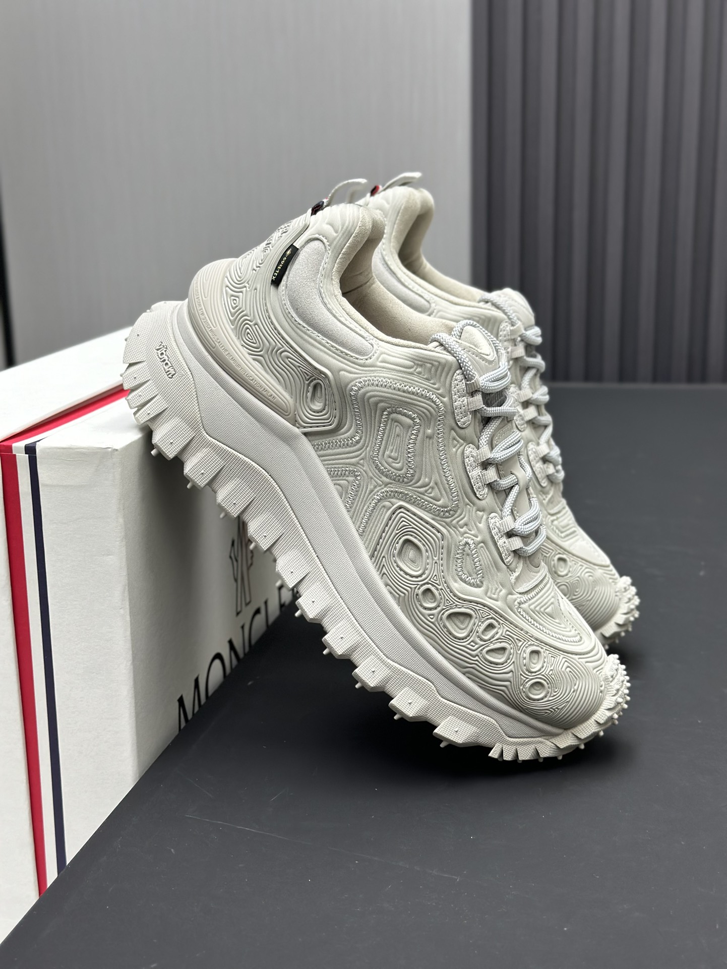Moncler Trailgrip GTX Hiking Sneakers White