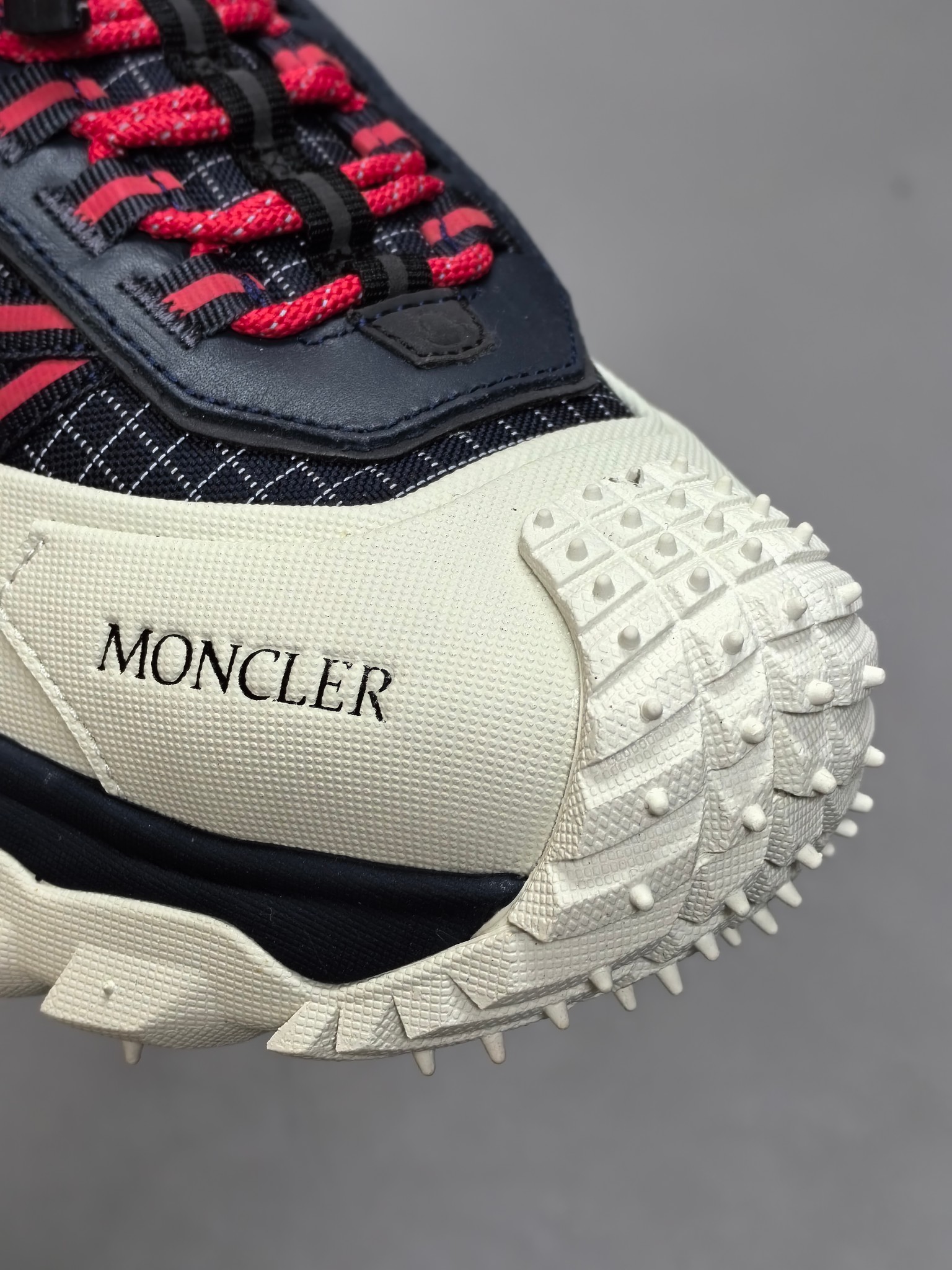 Moncler Trailgrip GTX Hiking Shoes Navy/Red