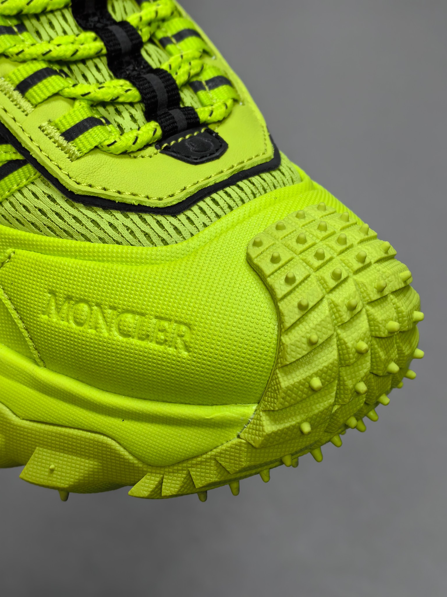 Moncler Trailgrip GTX Hiking Sneakers Neon Green