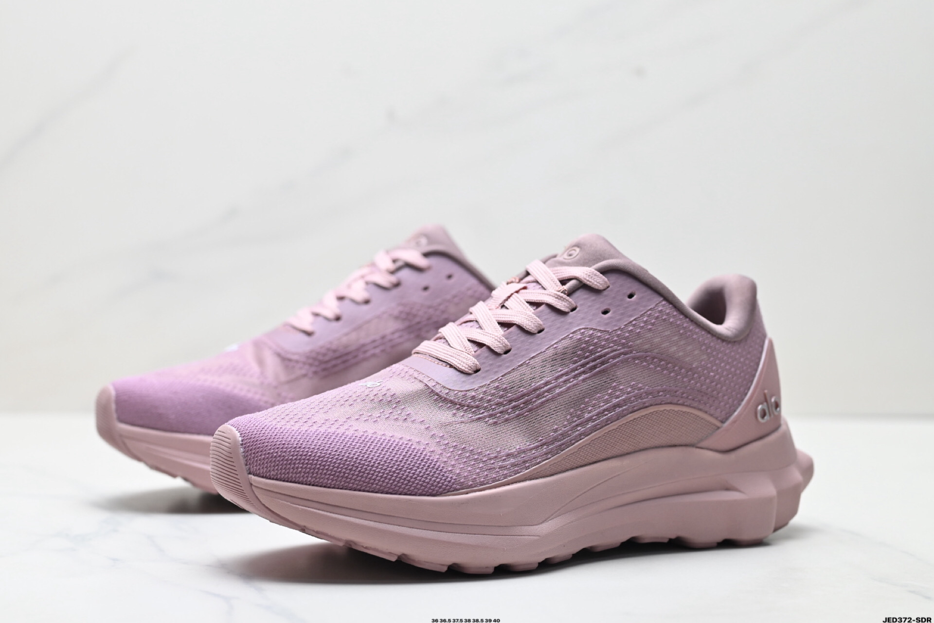 Alo Yoga Alo Runner Mesh Trainers Mauve Pink