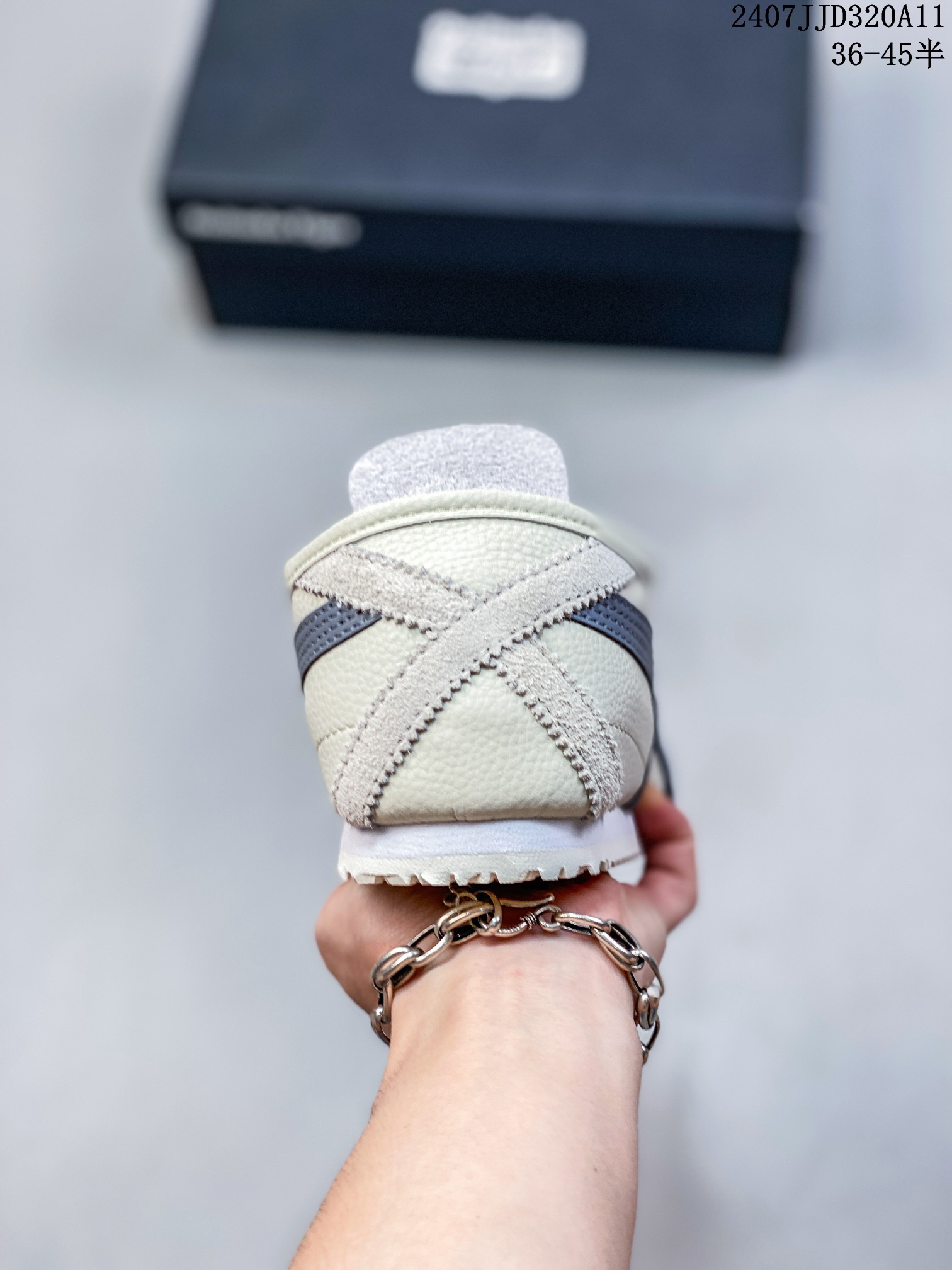 Onitsuka Tiger Mexico 66 Slip-On Sneakers Cream/Blue-Gray
