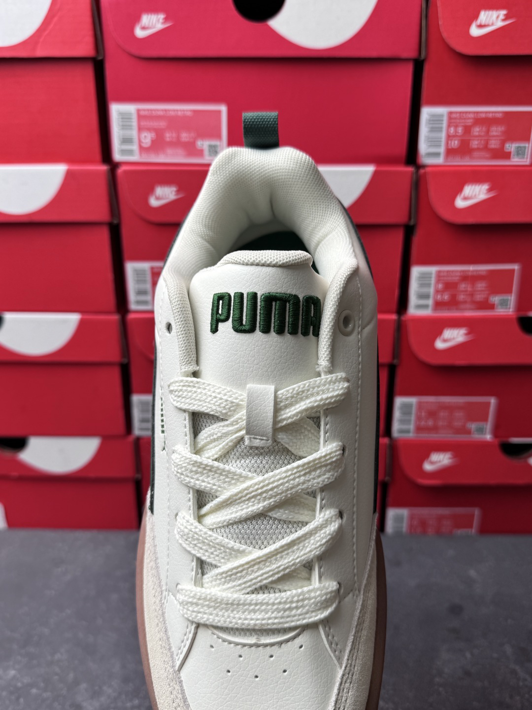 Puma RS Chunky Sneakers White/Green
