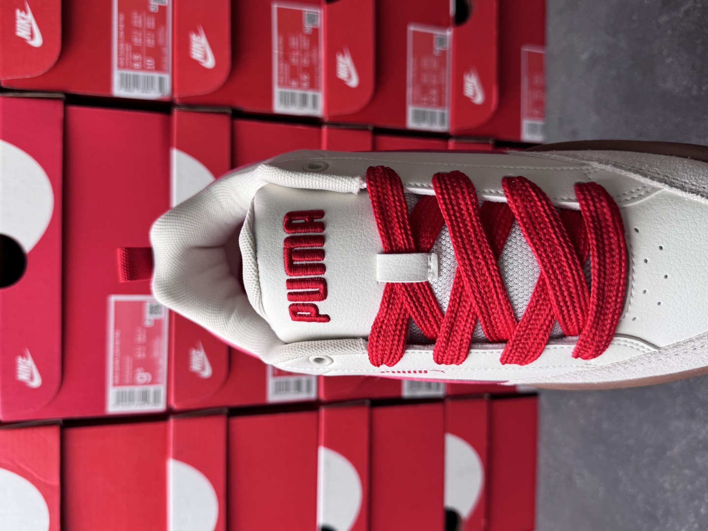 Puma RS Series Chunky Sneakers White/Red