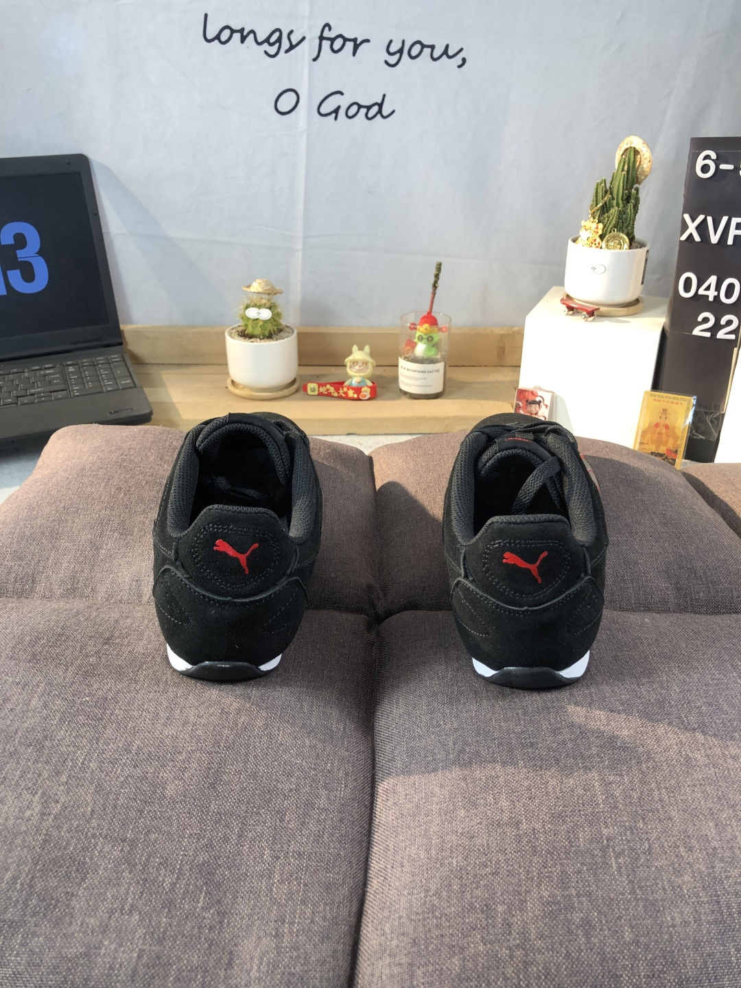 Puma Racing Low-Top Sneakers Black/Red