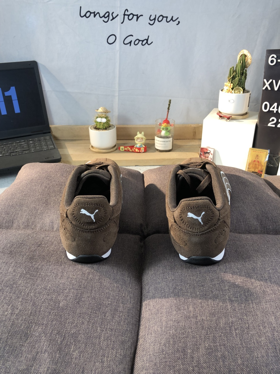 Puma Racing Low-Top Sneakers Brown