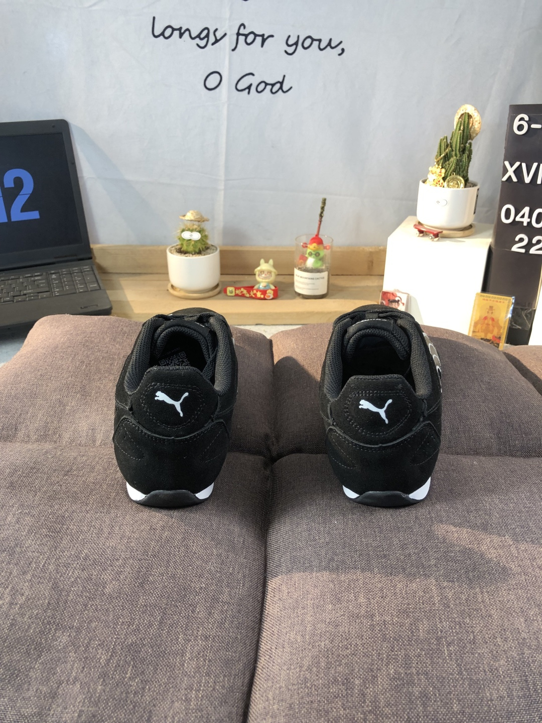 Puma Racing Low-Top Sneakers Black