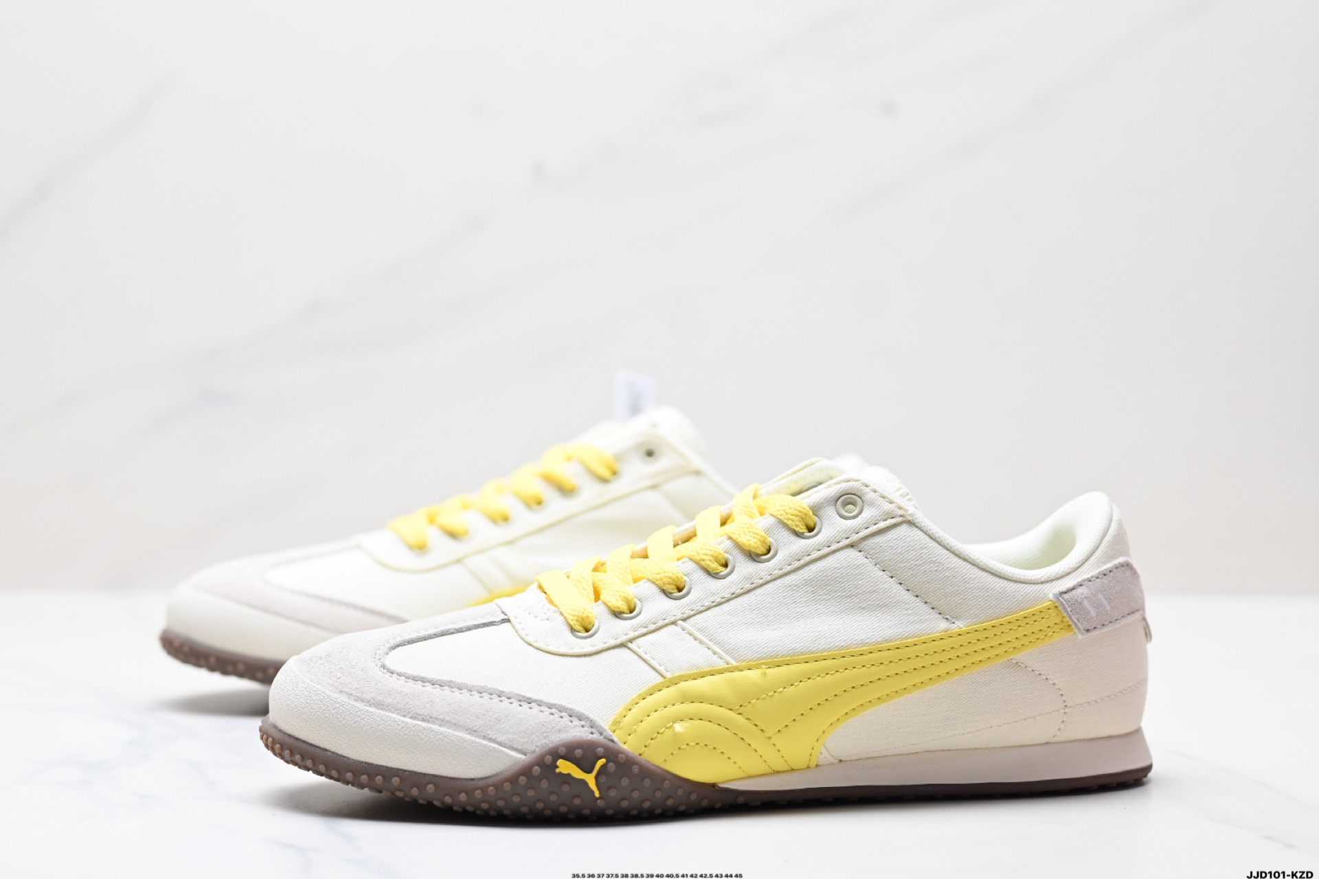 PUMA Bella UT Low-Top Trainer White/Yellow