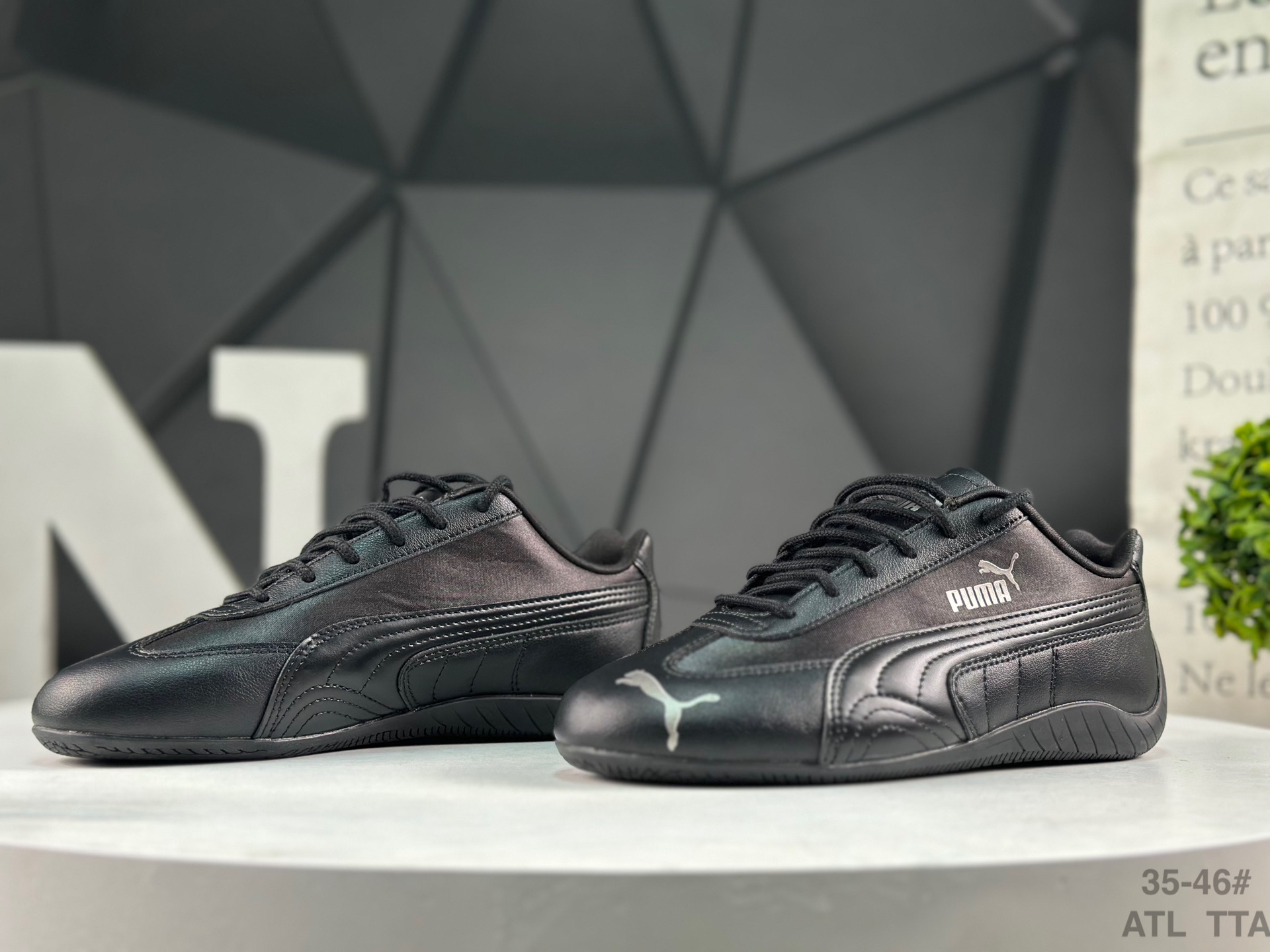 Puma Speed Low-Profile Sneakers Black