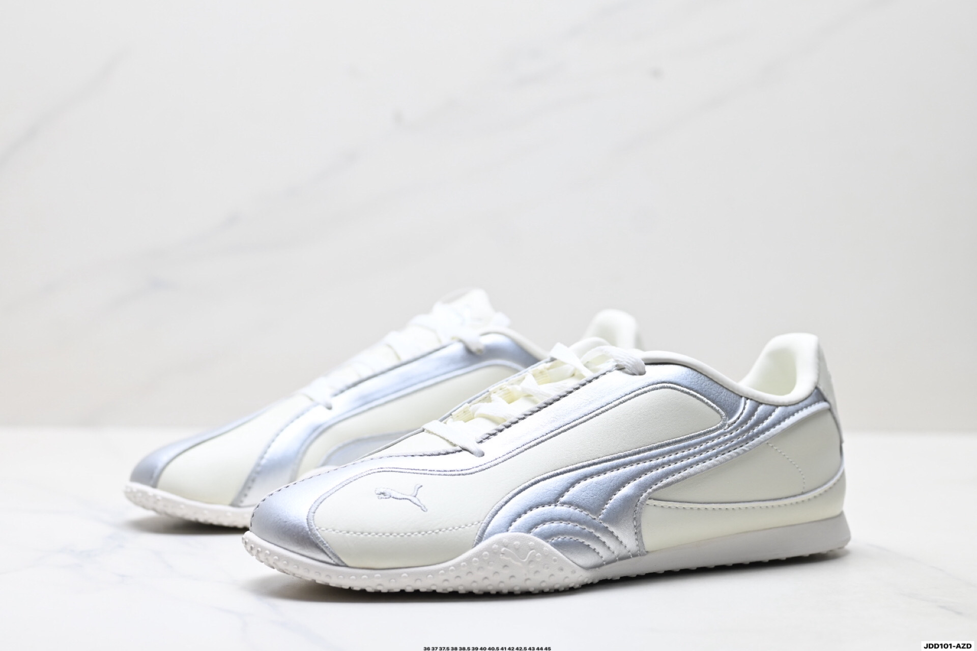 Puma Bella V2 Leather Sneaker White/Silver