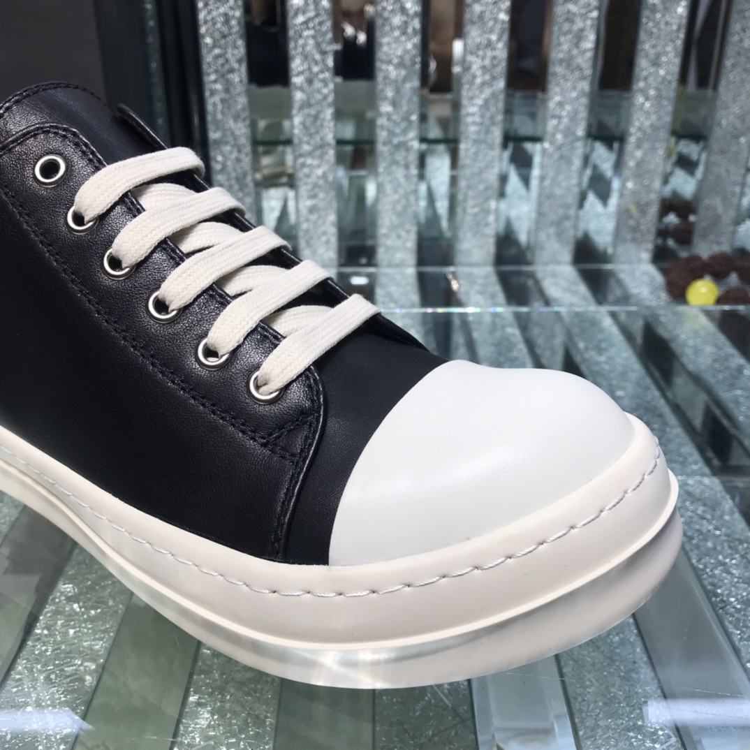 Rick Owens Low Sneaker Black