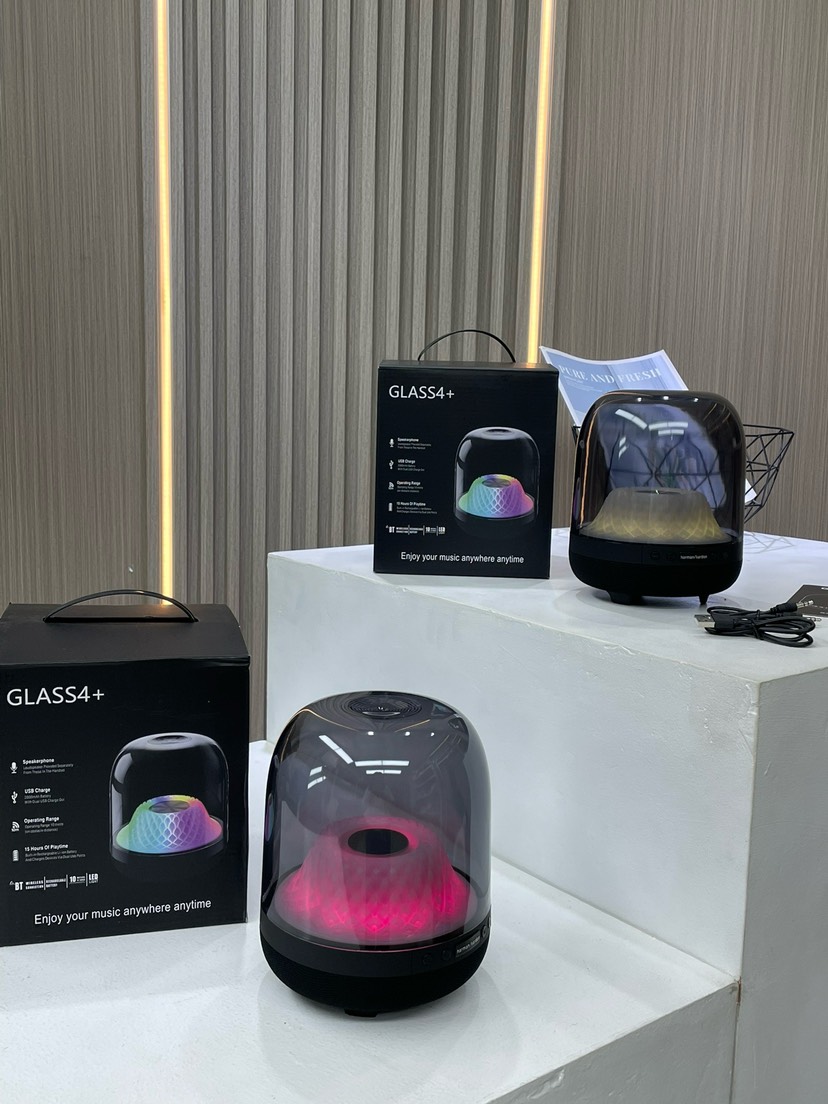 Harman Kardon Glass 4+ Bluetooth Speaker Black