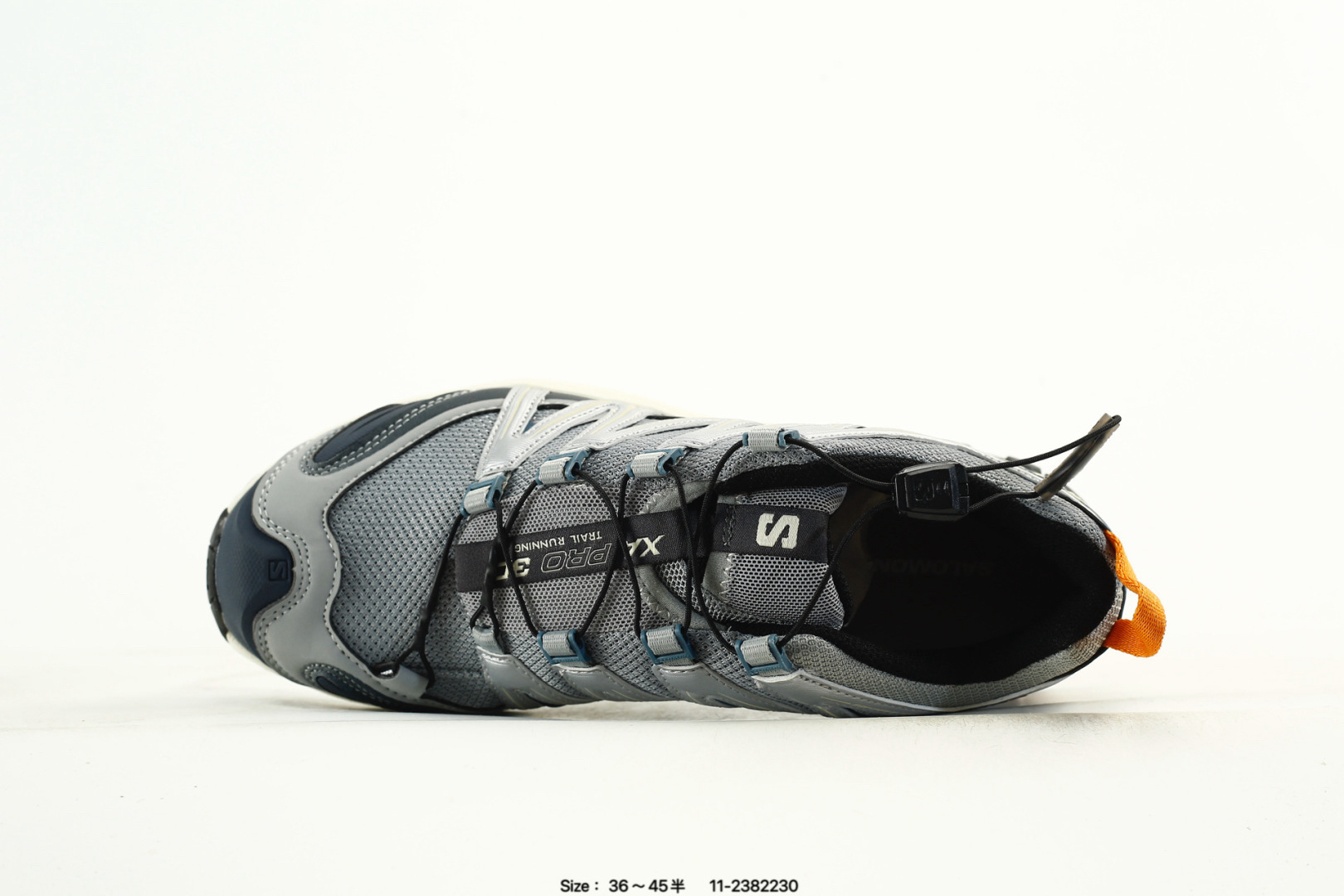 Salomon XA Pro 3D Trail Running Shoes Grey Blue Orange