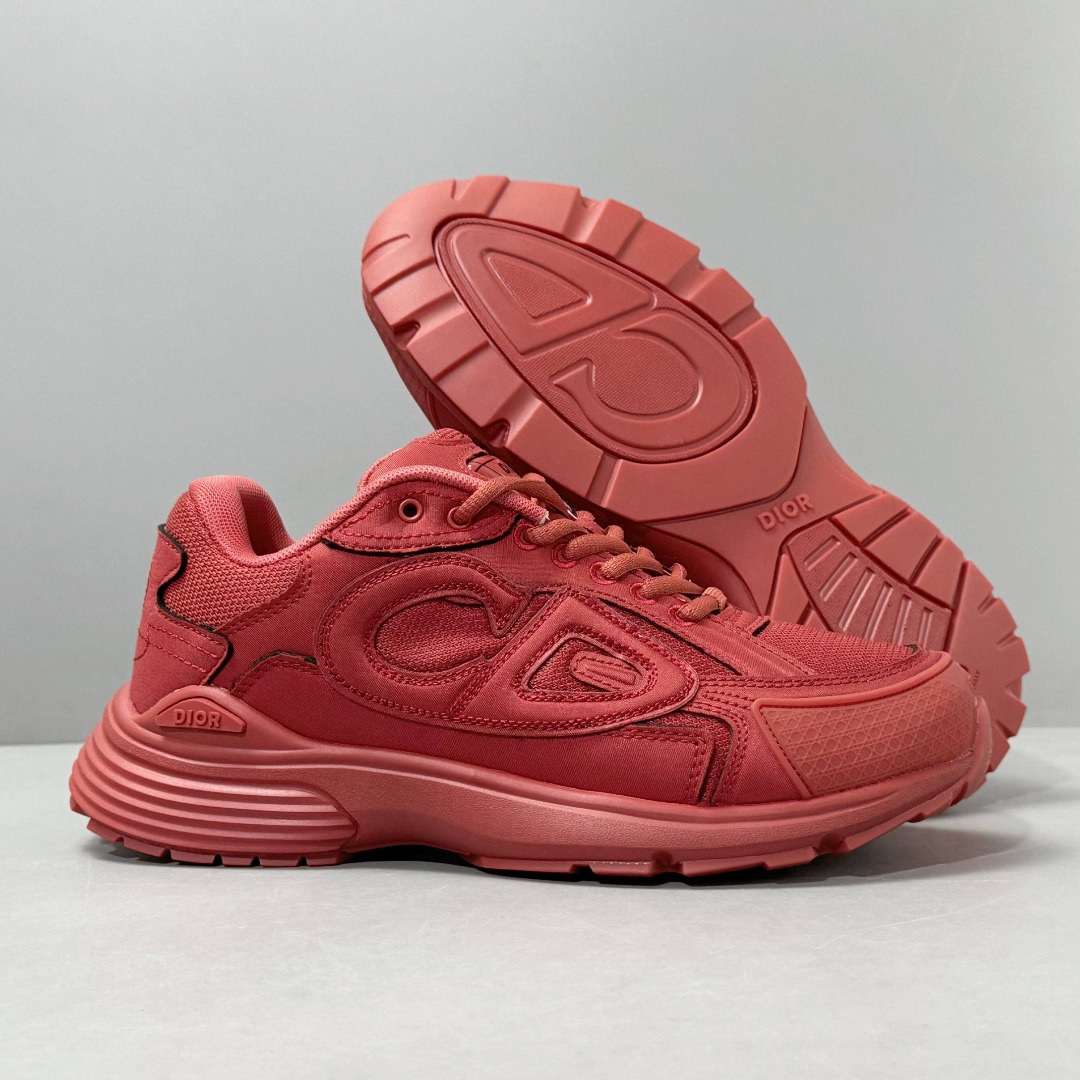 Dior B30 Low-Top Sneakers Red